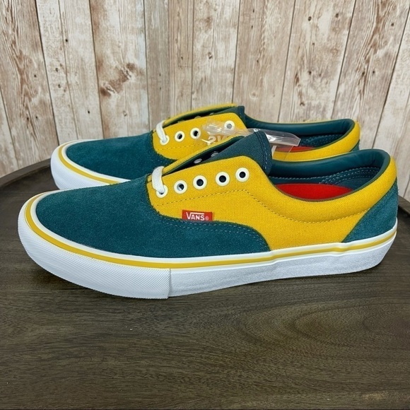 Vans Era Pro Prime Atlantic/Gold Sneaker Size 8.5 Women - Picture 4 of 10